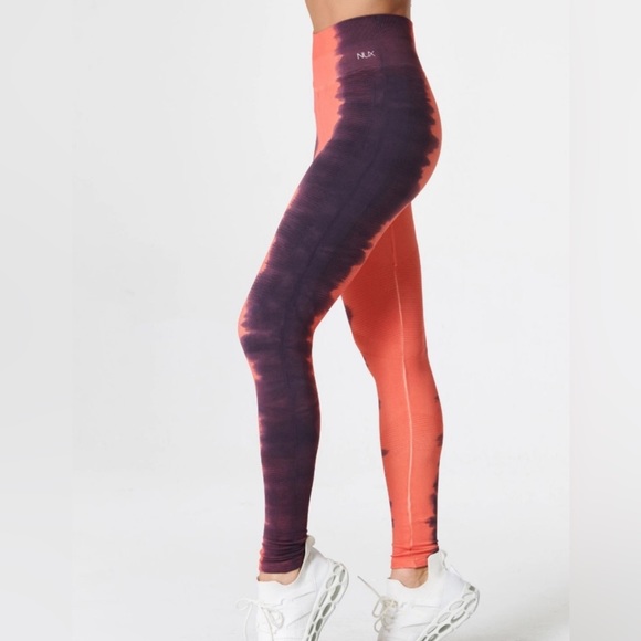 NWT Nux One By One Legging CD - Coral/Astral Aura - Picture 3 of 3